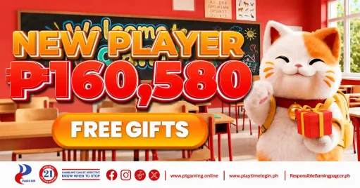 New player welcome promotion with a cute cat