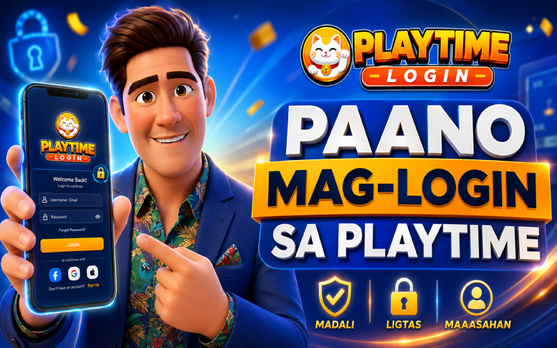 paano mag-login sa playtime