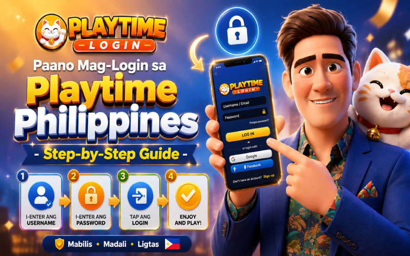paano mag-login sa playtime